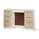 Cappuccino Cream 6 Drawer Dressing Table