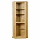 FurnitureToday Chichester solid oak tall corner unit