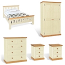 Chunky Pine Ivory Bedroom Set