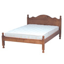 FurnitureToday Churt Pine low foot end bed in a lacquer finish