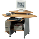 Contempo Corner Computer Desk 
