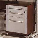 FurnitureToday Contempo Imperial File Roller Container Dkwd 
