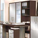 FurnitureToday Contempo Inspire glass Dkwd Tall Cupboard