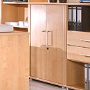 FurnitureToday Contempo Inspire Maple Cupboard