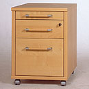 FurnitureToday Contempo Inspire Maple File Cabinet