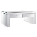 FurnitureToday Contemporary Mirrored Coffee Table
