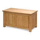 FurnitureToday Contemporary Oak Blanket Box