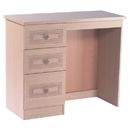 FurnitureToday Corrib Three Drawer Vanity Desk