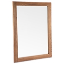 FurnitureToday Cotswold Rustic Oak Mirror
