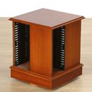 FurnitureToday Country Mannor 80 Revolving CD Rack 