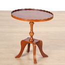 FurnitureToday Country Manor Yew Pie Crust Edge Table