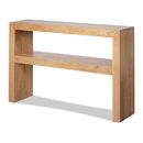 FurnitureToday Cuba Oak Living Console Table