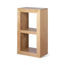 FurnitureToday Cuba Oak Living Storage Dual Cube