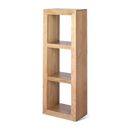 FurnitureToday Cuba Oak Living Storage Triple Cube
