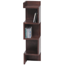 FurnitureToday Cube mahogany small wall rack