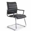 Designer chrome visitor chair