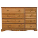Devon Pine 8 drawer combination chest