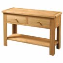 Dijon French oak console table