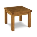 FurnitureToday Distressed Oak Lamp Table