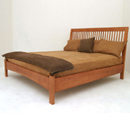 FurnitureToday Eden Park cherry wood bed frames