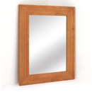FurnitureToday Eden Park cherry wood portrait mirror