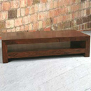 Evolution Indian coffee table with shelf