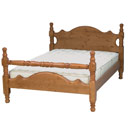 FurnitureToday Farnham Pine bolster rail kingsize bed