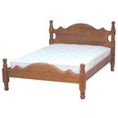 FurnitureToday Farnham Pine low foot end kingsize bed