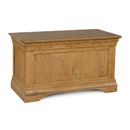 FurnitureToday French Style Oak Ottoman