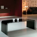 FurnitureToday Giavelli Contemporary Black Coffee Table