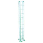 FurnitureToday Glass CD rotating stand 59569