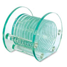 FurnitureToday Glass round coasters