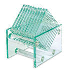 FurnitureToday Glass square coasters