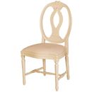FurnitureToday Gustavian cream painted dining chair