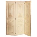 FurnitureToday Gustavian cream painted screen