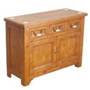 FurnitureToday Hampshire Pine 2 door 3 drawer buffet