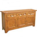 FurnitureToday Hampshire Pine 3 door 3 drawer buffet 