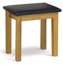 FurnitureToday Hampton Oak Dressing Table Stool
