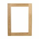 FurnitureToday Hartford Natural Small Mirror