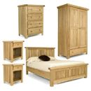 FurnitureToday Harvest Ash Bedroom Set