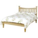 FurnitureToday Hunston oak low footend bed