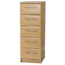 FurnitureToday Infuze Awake Five drawer Tallboy 