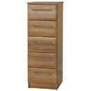 FurnitureToday Infuze Inspire Tallboy chest of Five Drawers