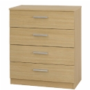 FurnitureToday Infuze Shaker Chest of Four drawers