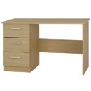 FurnitureToday Infuze Shaker three Drawer Dressing table