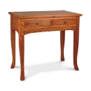 FurnitureToday Island Solid Teak Capriole Kipas 2 Drawer Hall
