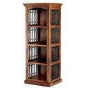 FurnitureToday Jali capsule dark Indian Alcove bookcase