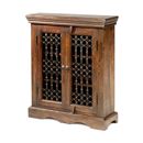 FurnitureToday Jali capsule dark Indian DVD Rack