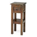 FurnitureToday Jali capsule dark Indian lamp telephone table