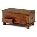 FurnitureToday Jali capsule dark Indian thacket 2 drawer coffee